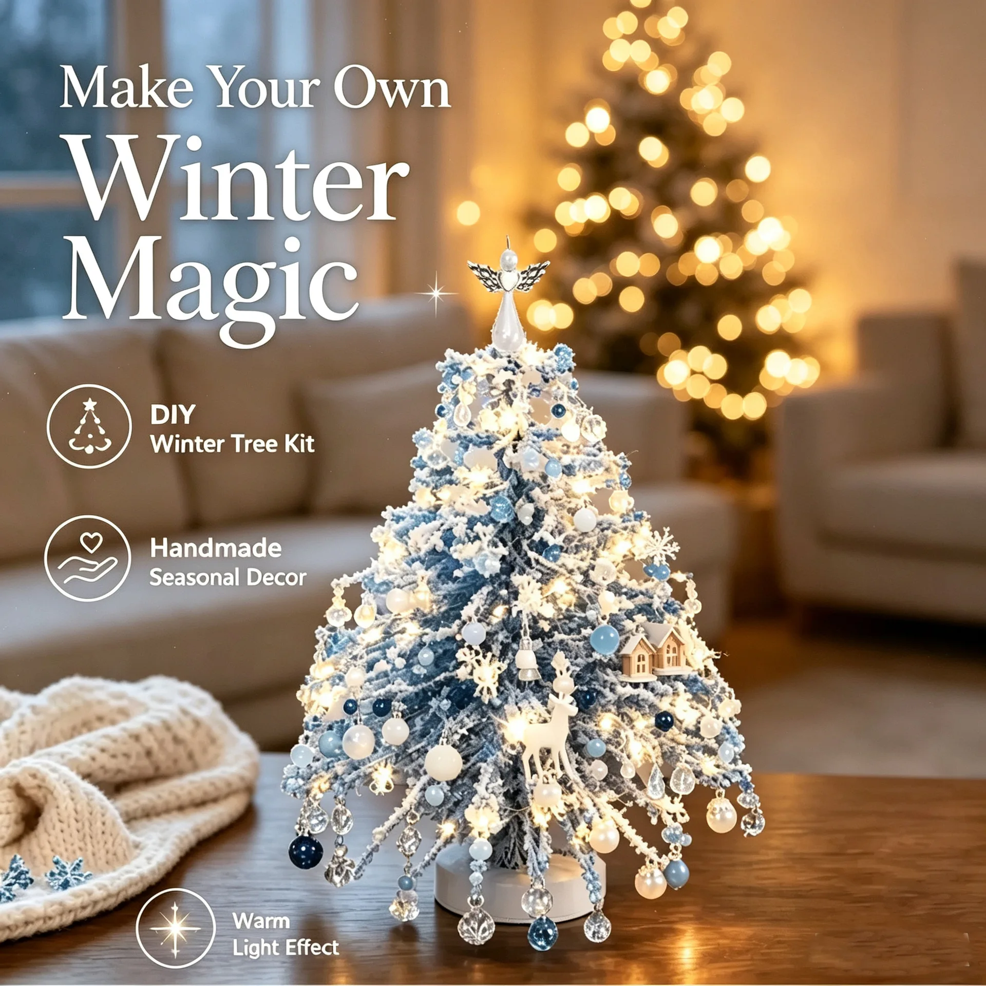 Wedding Day Supply Kit - 2027 Handmade DIY Beaded Christmas Tree