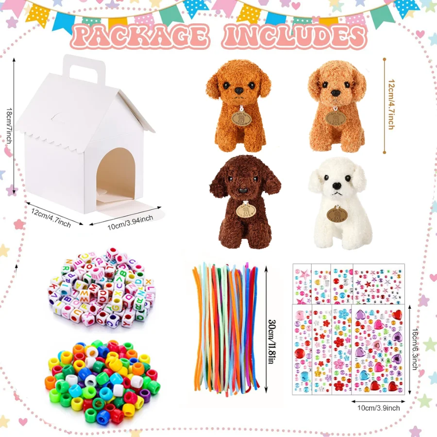 Wedding Day Supply Kit - DIY Adopt a Puppy Party Favors