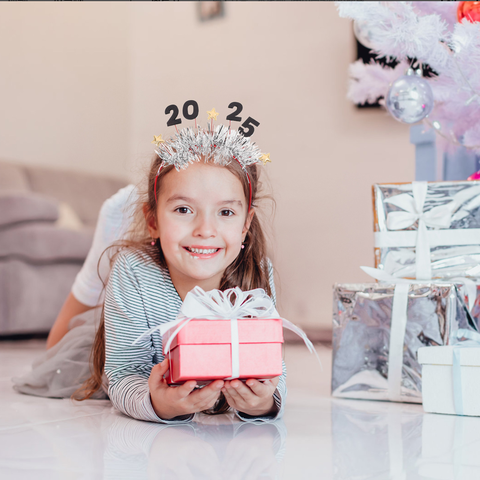 2025 New Year Headband Star Th - Photo Booth Prop 评论和价格