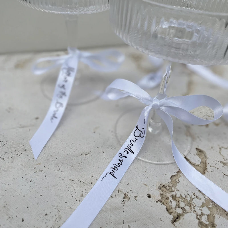 Bridesmaid Bride Bow Wedding D - Champagne Tower Set 评论和价格