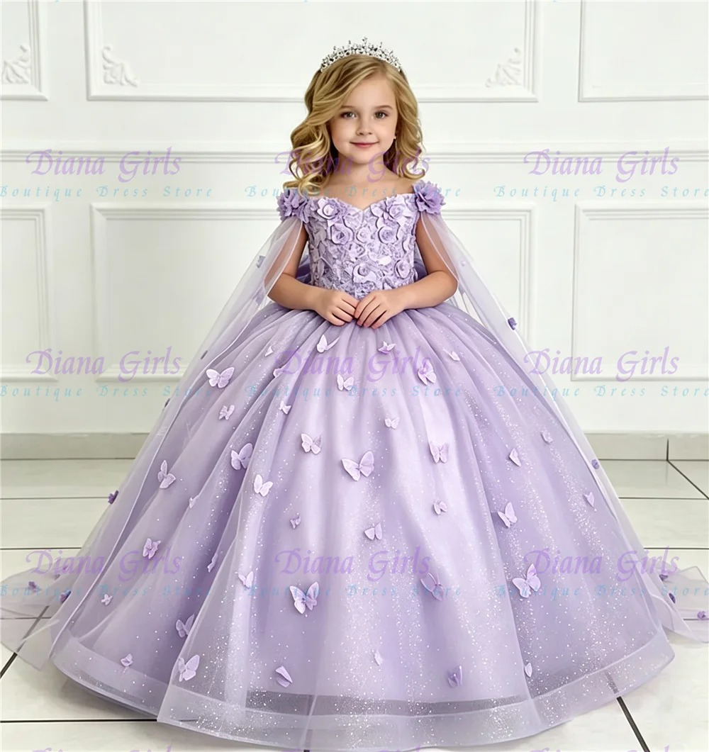 Luxury Blue Flower Girl Dress  - Bridal Sash Ribbon 评论和价格