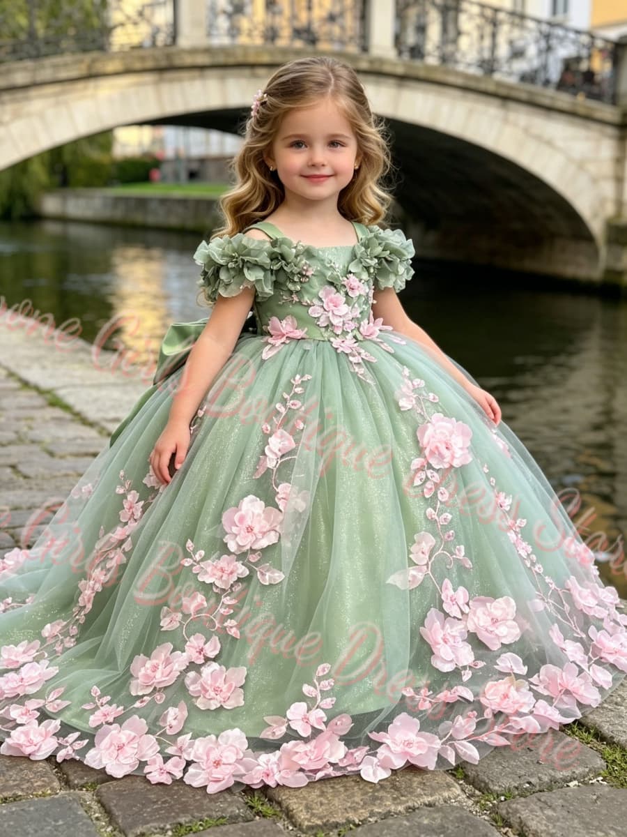 High Quality Luxury Floral Gir - Bridal Sash Ribbon 评论和价格