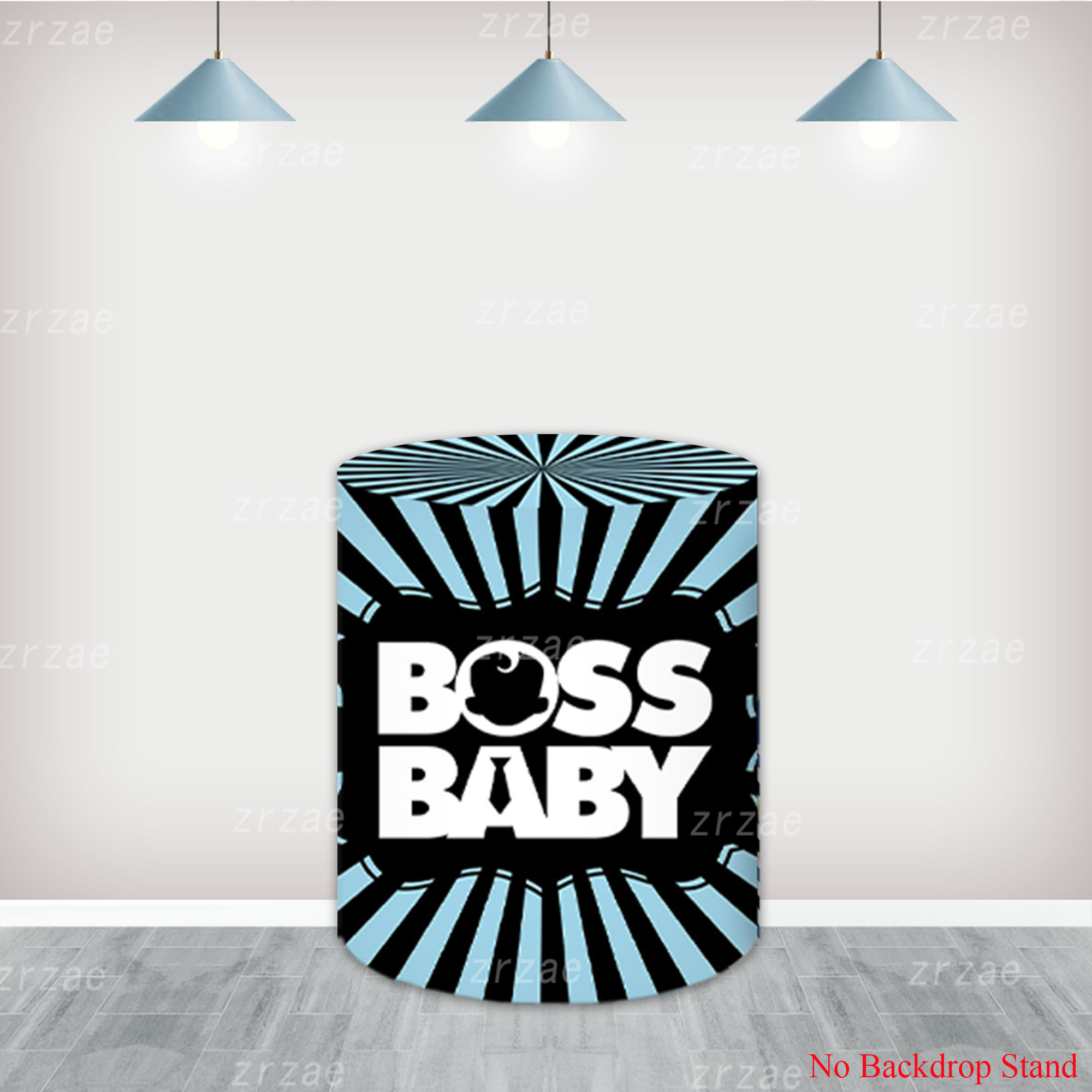 The Boss Babies Round Backdrop - Photo Booth Prop 评论和价格