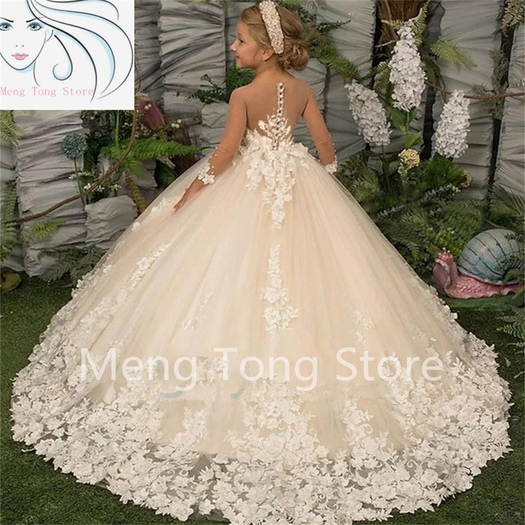 Elegance Flower Girl Dress Thr - Bridal Sash Ribbon 评论和价格