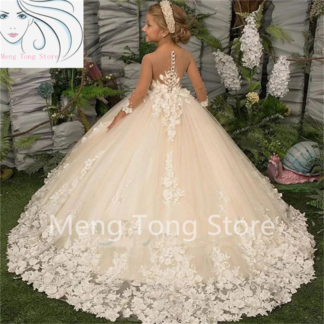 Elegance Flower Girl Dress Thr - Bridal Sash Ribbon 评论和价格