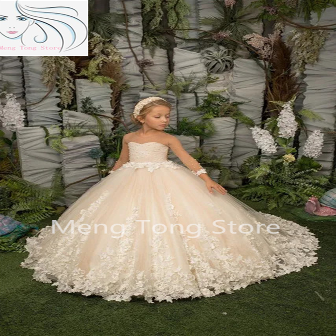 Elegance Flower Girl Dress Thr - Bridal Sash Ribbon 评论和价格