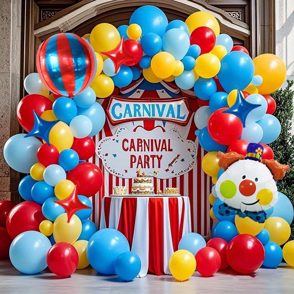 Cartoon Clown Garland Arch Kit - Wedding Day Supply Kit 评论和价格