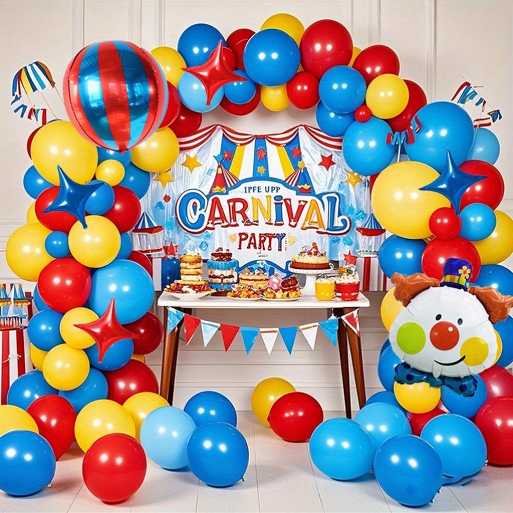 Cartoon Clown Garland Arch Kit - Wedding Day Supply Kit 评论和价格