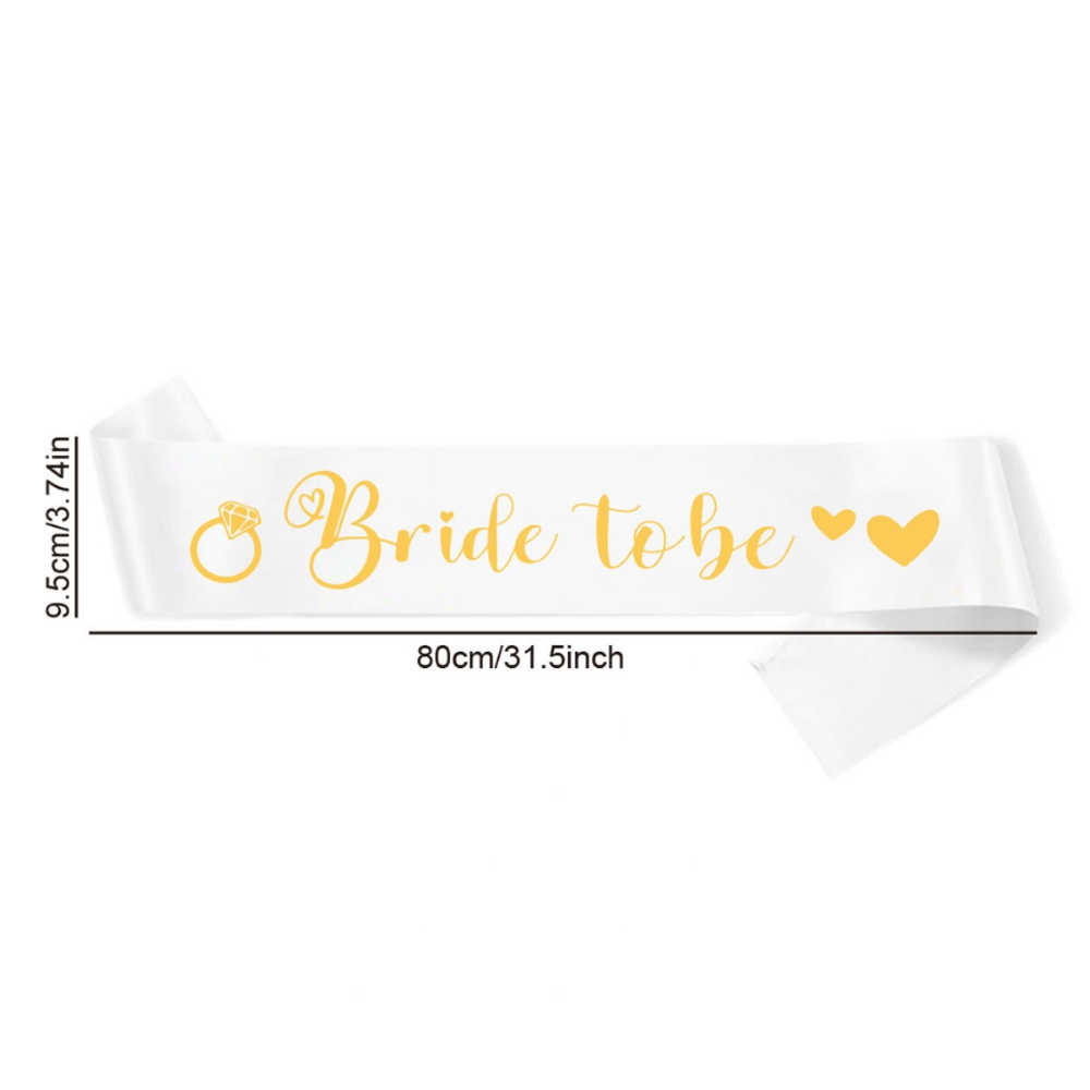 8pcs/Set Bride To Be Sash Team - Bride Tribe Sash 评论和价格